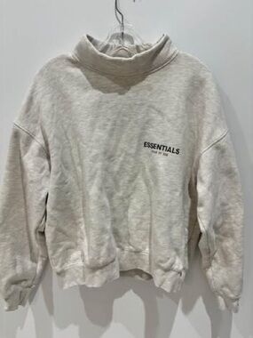 Essentials Crewneck Sweatshirt in Off-White